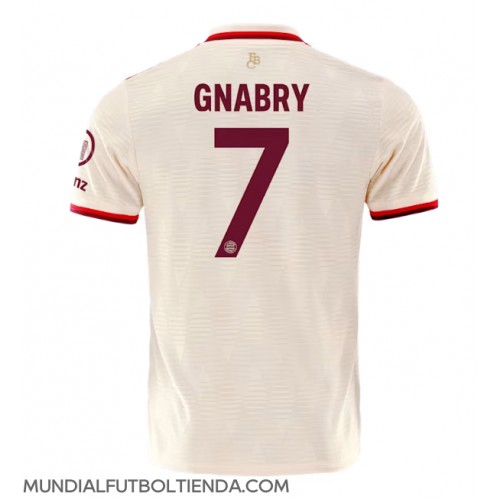 Camiseta Bayern Munich Serge Gnabry #7 Tercera Equipación Replica 2024-25 mangas cortas